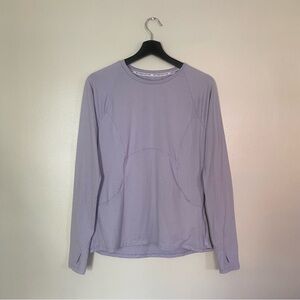 Spyder Active Long-Sleeve Top – Medium, Lilac/White